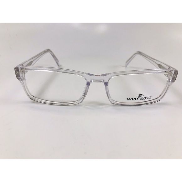 New Wide Guyz Crystal MOOSE Eyeglasses 60mm for The Stylish Large Man - Picture 3 of 12